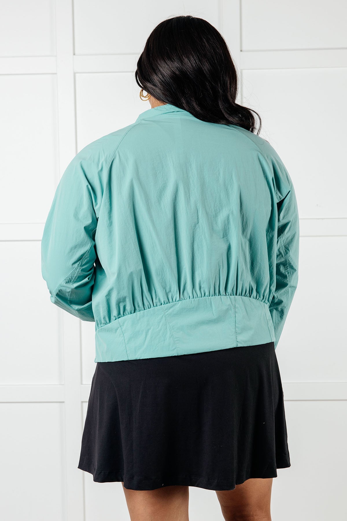 Fit Happens Nylon Jacket in Tidal Wave