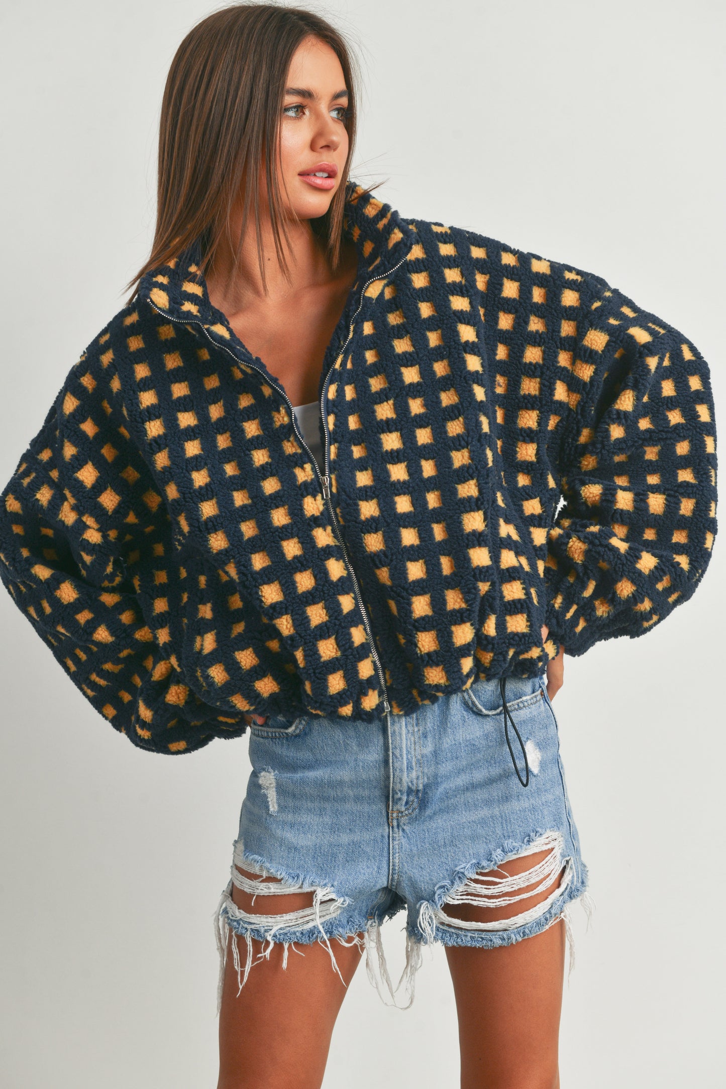 PREORDER Fuzzy Sherpa Jacket