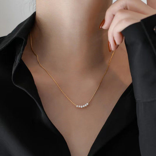 14K Gold Non-Tarnish Stainless Steel Necklace