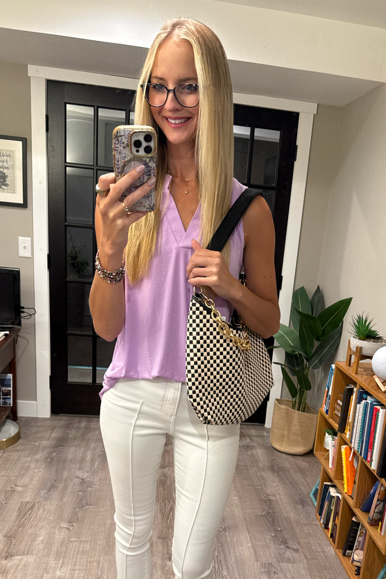 Lizzy Tank Top in Orchid Bloom