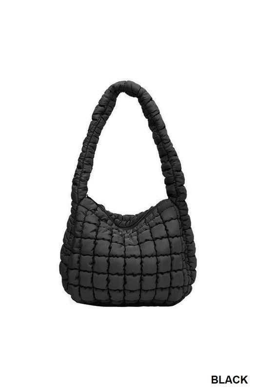 Puff Quilted Crossbody Shoulder Bag