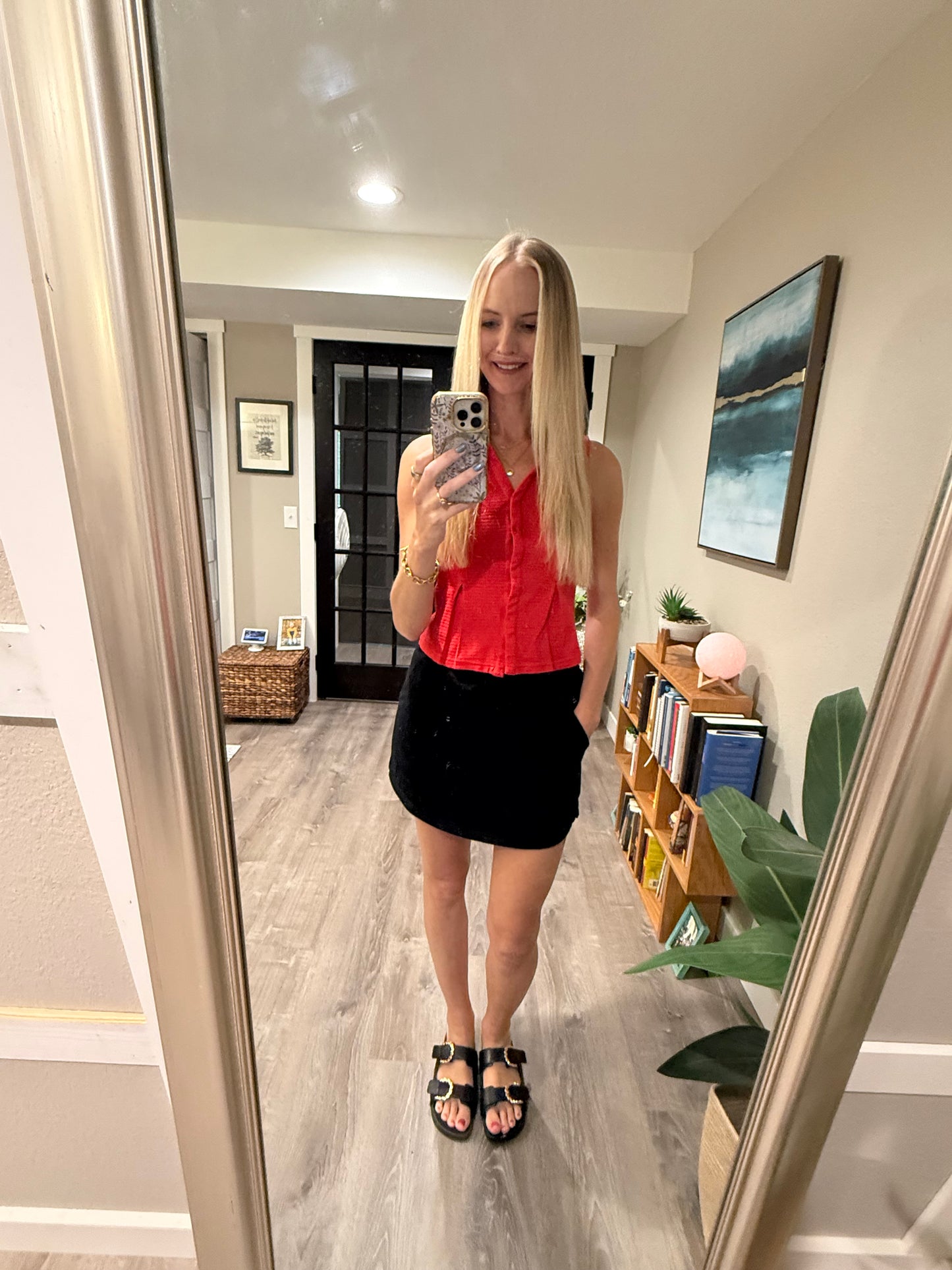 Styled Collar Neck Top