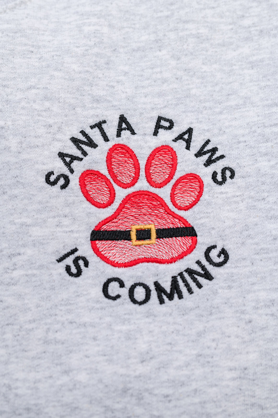 PREORDER: Santa Paws Embroidered Sweatshirt