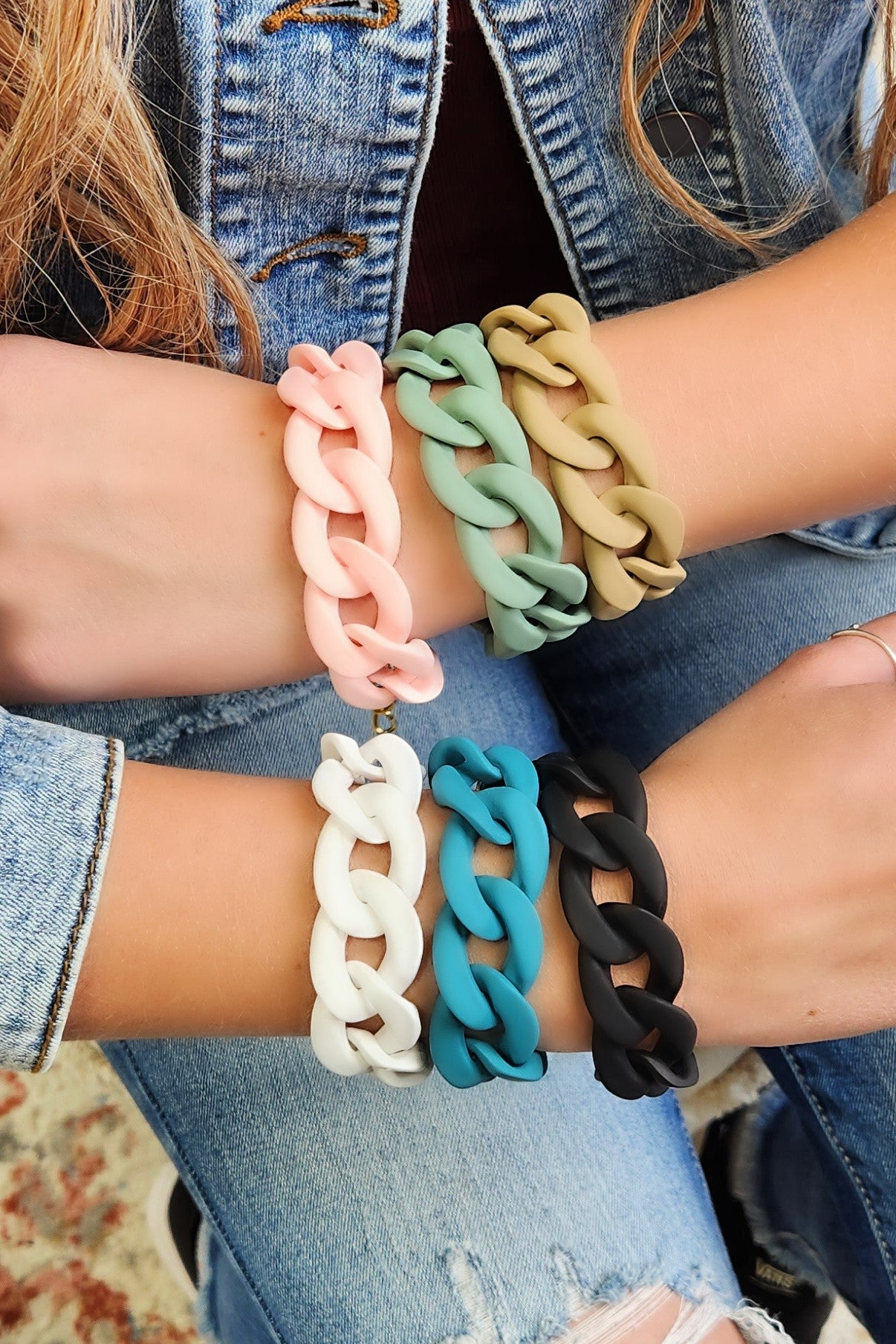 Chunky Chain Trendy Jewelry Bracelets