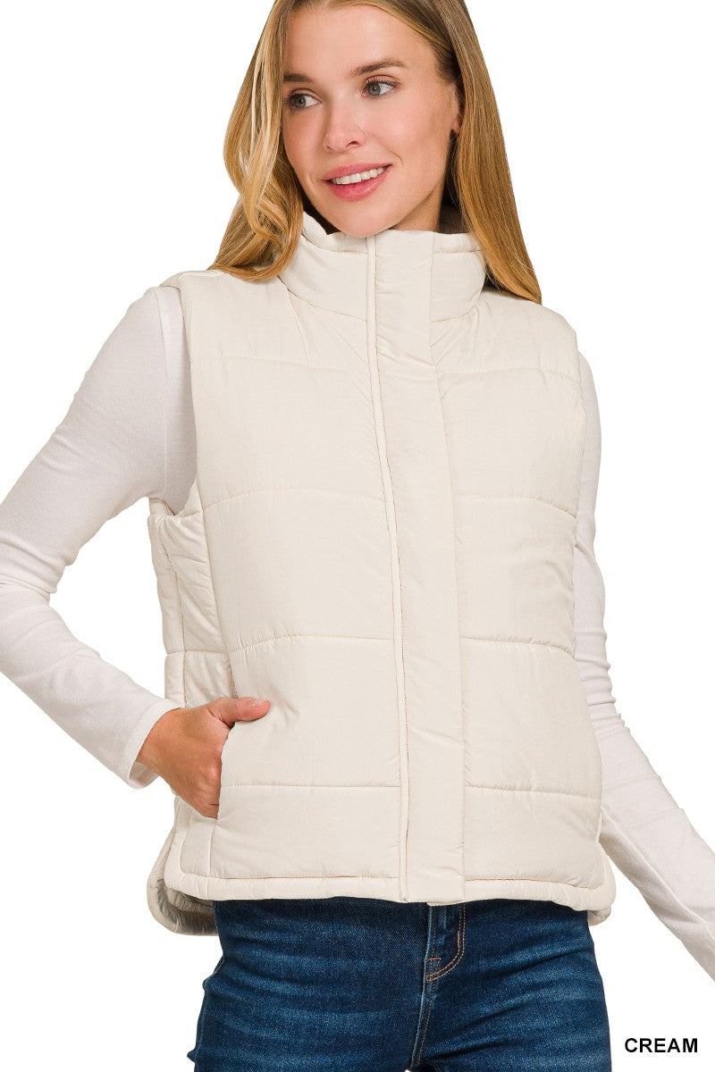 Sleeveless Quilted Vest