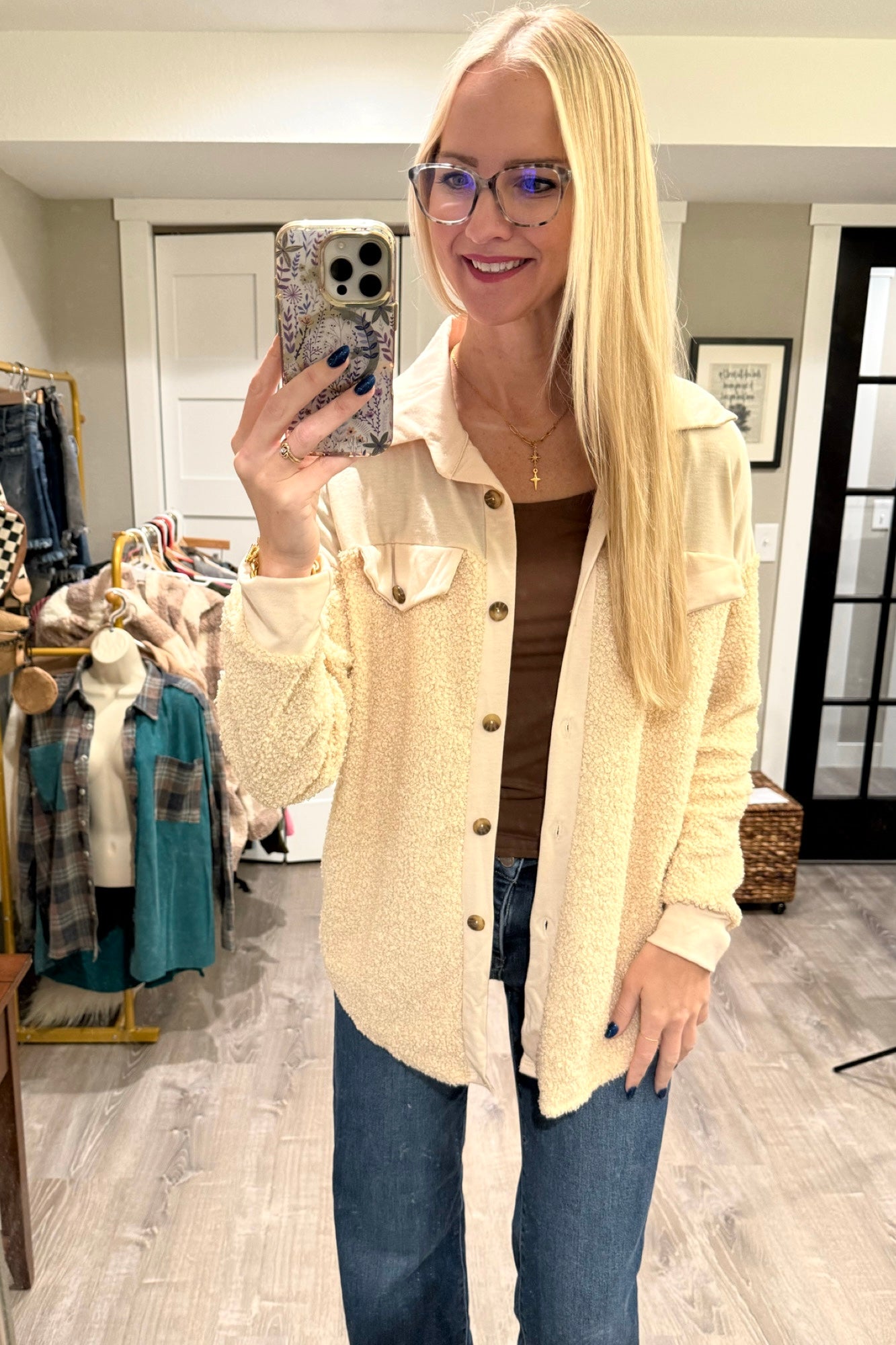 Endless Potential Sherpa Shacket