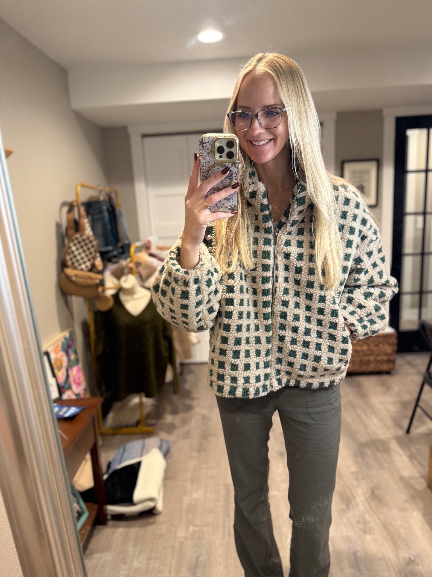 PREORDER Fuzzy Sherpa Jacket