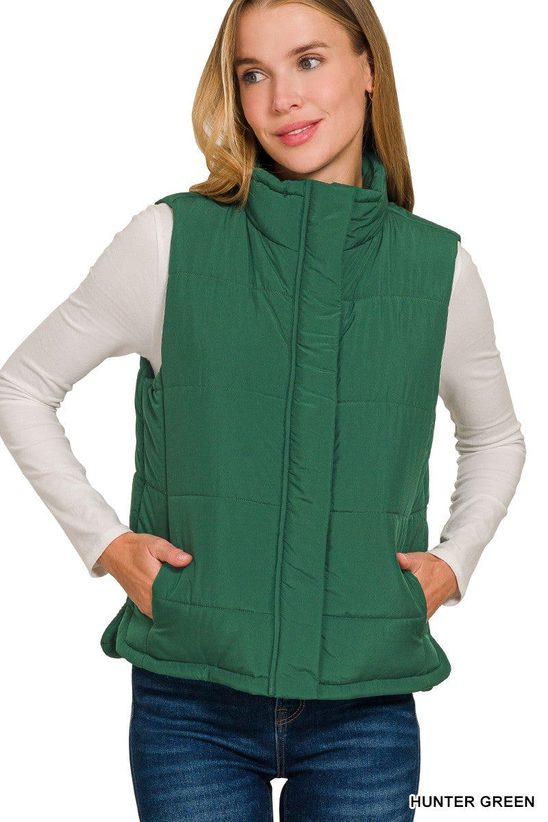 Sleeveless Quilted Vest