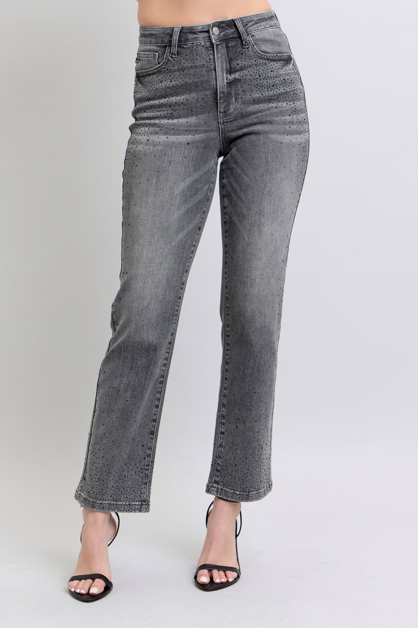 Judy Blue Rhinestone Straight