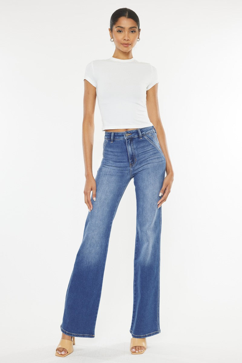 -Tall-Women-Jeans-Brand-Kancan-Comfortable-Stylish-Flare