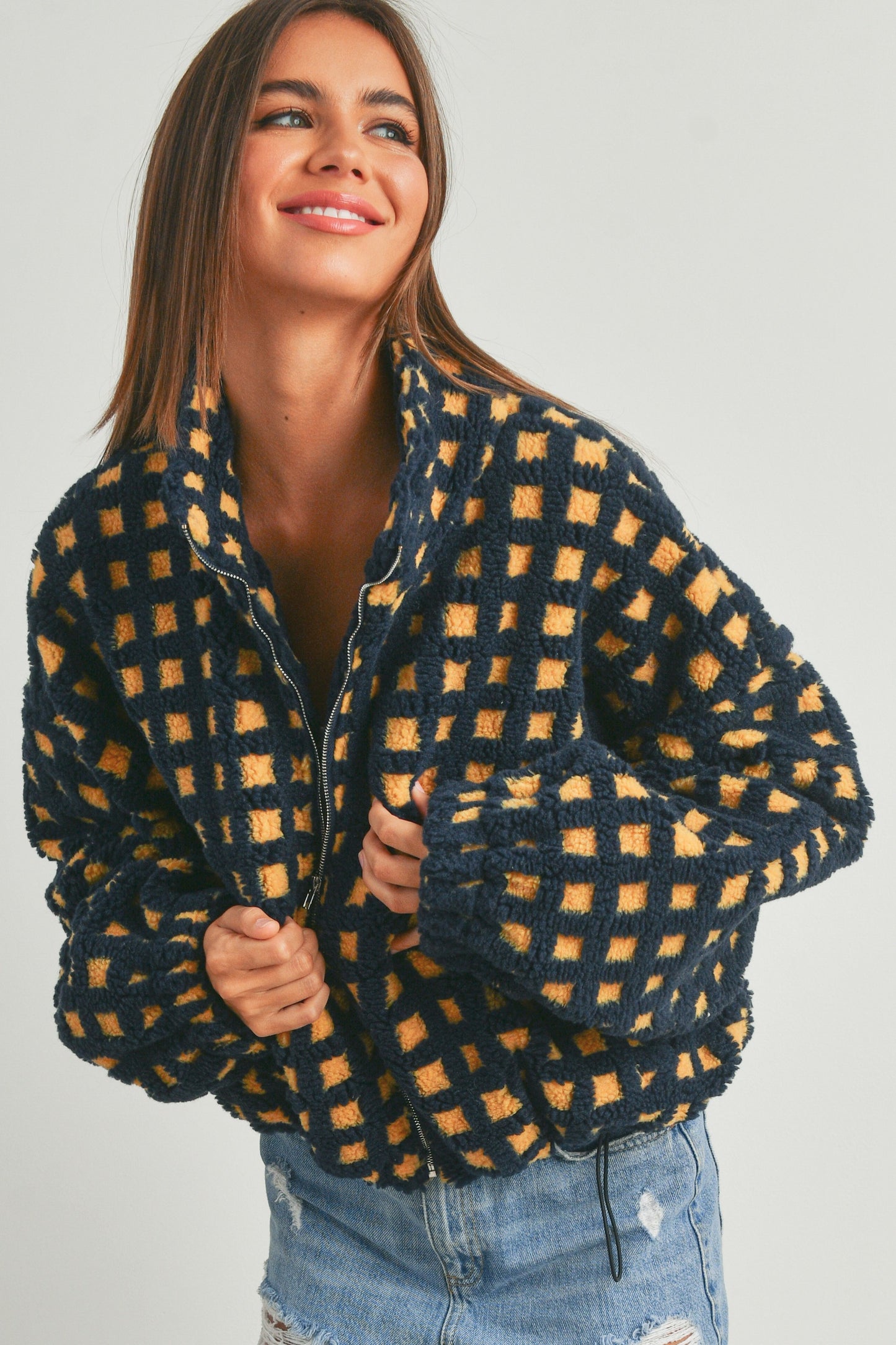 PREORDER Fuzzy Sherpa Jacket