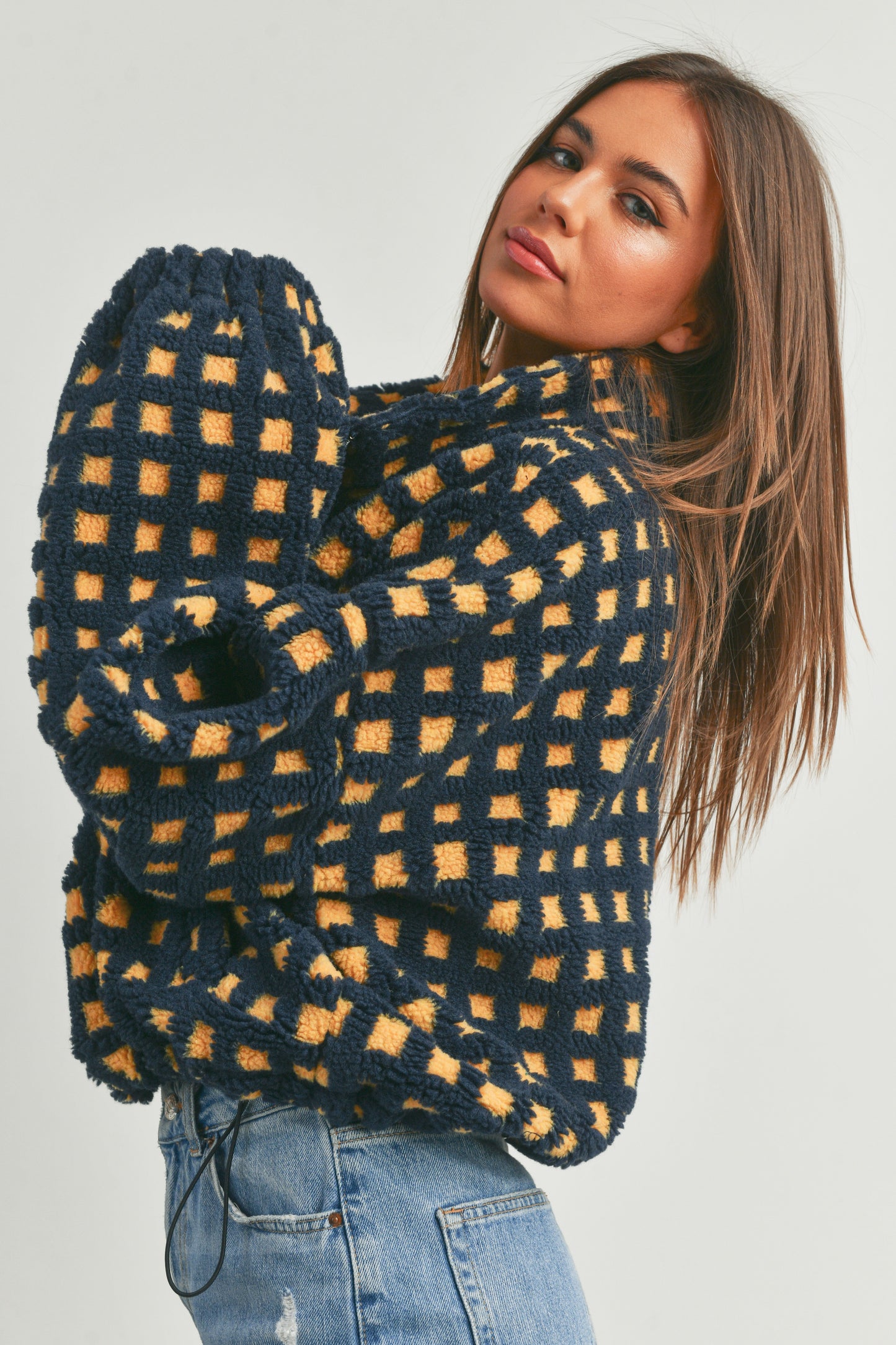 PREORDER Fuzzy Sherpa Jacket