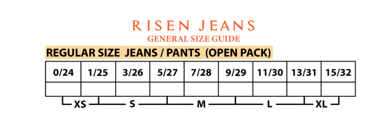 RISEN JEANS: High Rise Wide Cuffed Straight Jeans