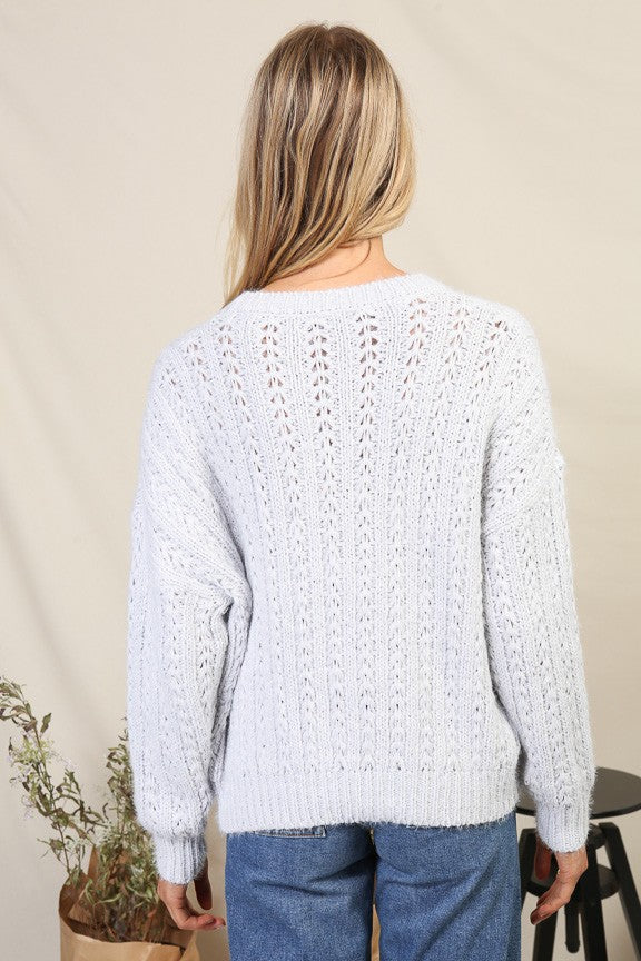 Soft And Cozy Oversized Knit Sweater