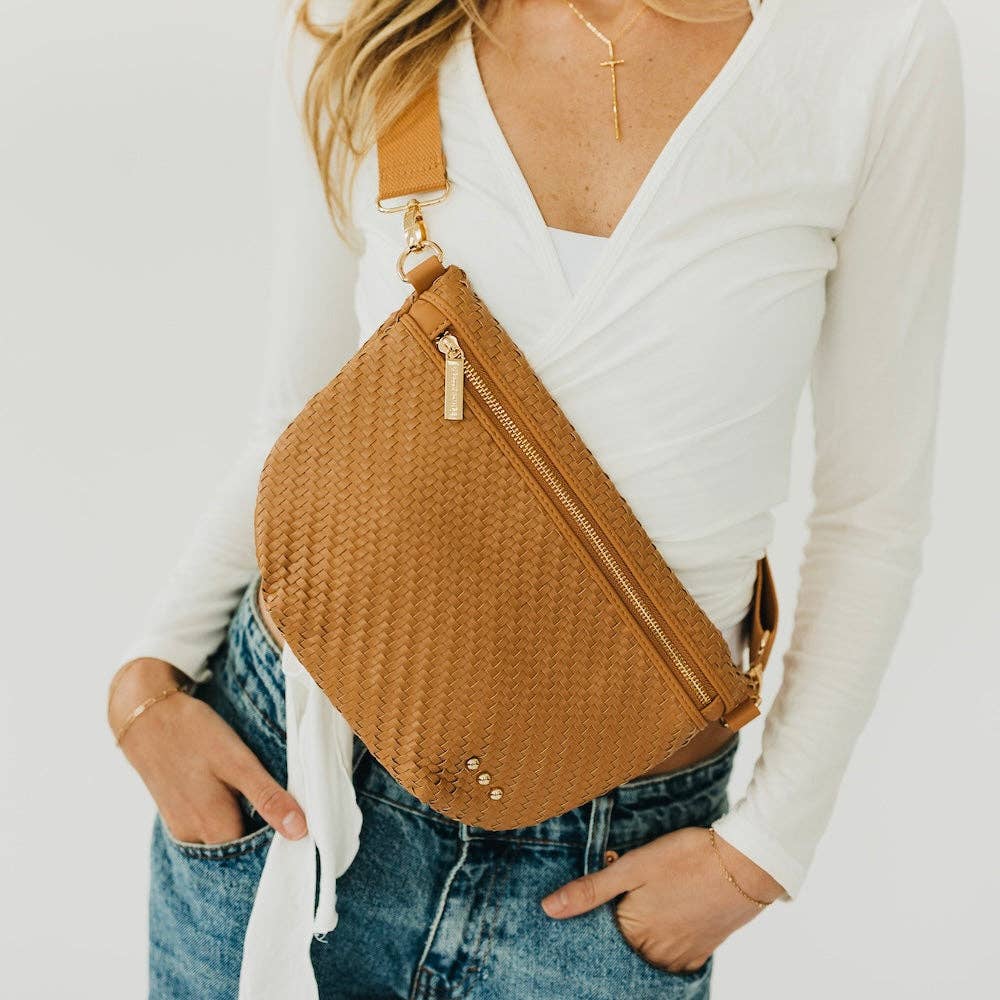 PREORDER Pretty Simple - Woven Westlyn Bum Bag