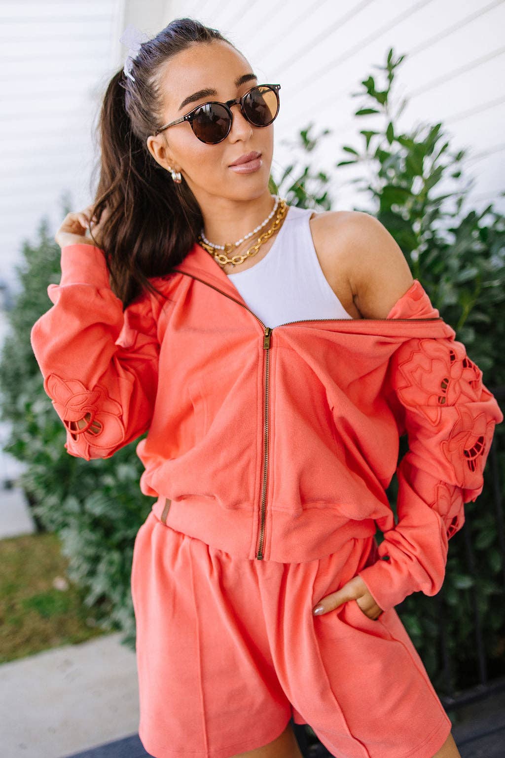 University FullZip - Love Story Grapefruit